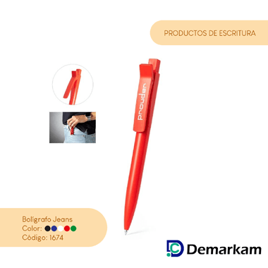 Bolígrafo Jeans