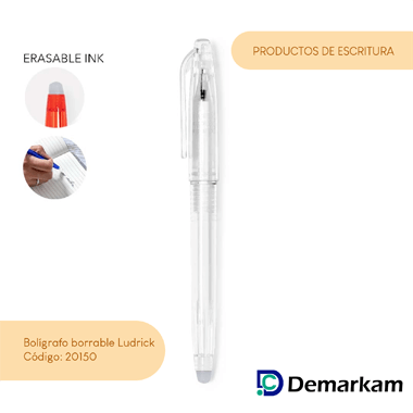 Bolígrafo Borrable Ludrick