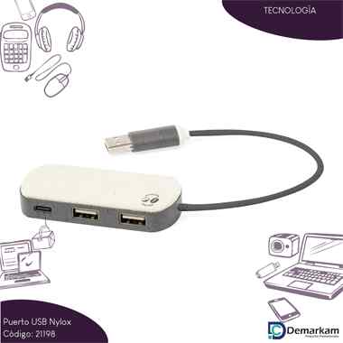Puerto USB Nylox