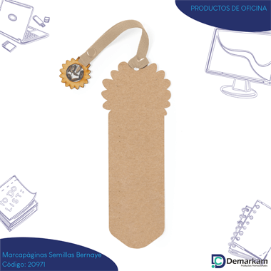 Marcapáginas Semillas Bernaye